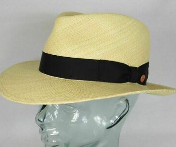  Mayser Colmar Panamahut eleganter Strohhut Natur Fedora Sonnenhut Hut UV 80