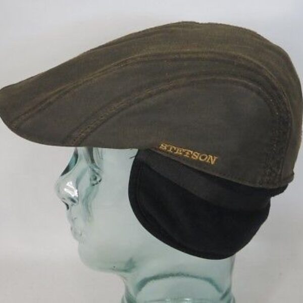 STETSON Madison Flatcap mit Ohrenklappen Earflaps Ivy Cap Mütze Neu