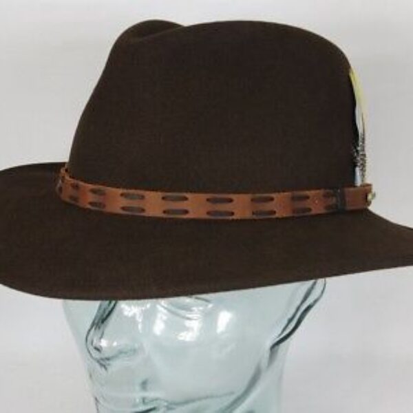 STETSON Outdoor Hut Traveller Trecking Hat braun Vita Felt Wollfilz NEU