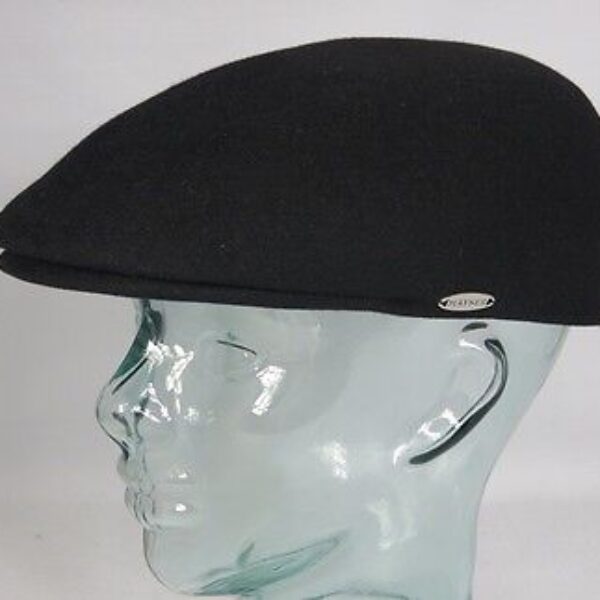 MAYSER Filzmütze Sportmütze Haarfilz Filzcap Mütze Schwarz Schirmmütze Cap Hut