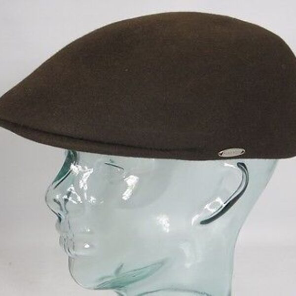 MAYSER Filzmütze Sportmütze Haarfilz Filzcap Mütze Braun Schirmmütze Cap Hut Neu