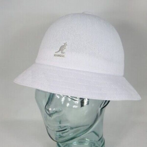 KANGOL TROPIC CASUAL Hut Bucket Hat Bobby weiss Mütze Sommerhut NEU