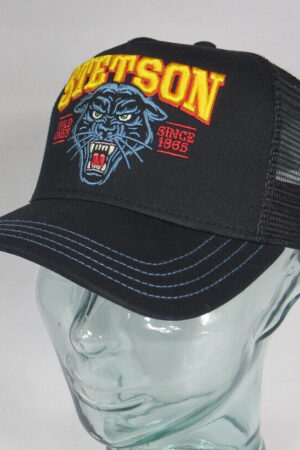 Stetson Trucker Cap Wild Ones Mesh Kappe BasecapNetz Mütze schwarz NEU