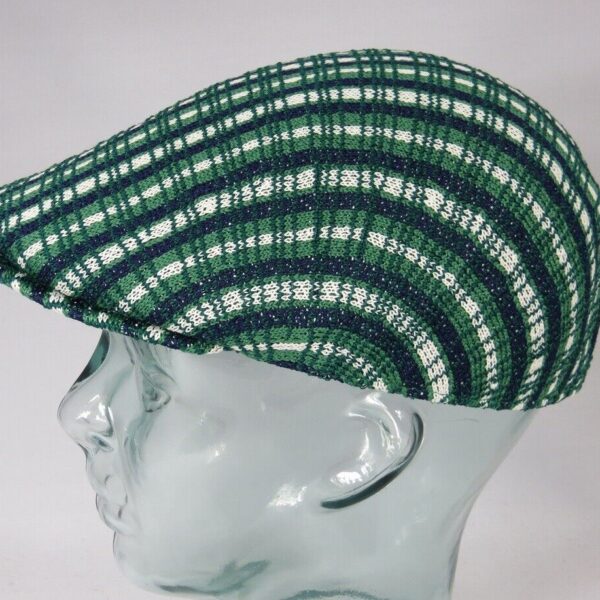 Kangol Prep Plaid 507 Flatcap Ivy Golf Cap Gatsby Schiebermütze grün green Neu