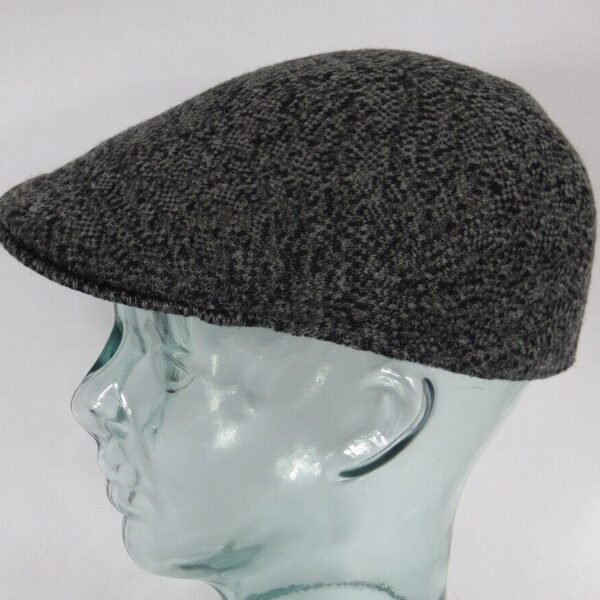 KANGOL Birdseye Maze 507 Flatcap Ivy Cap Gatsby Schiebermütze grau Flannel Neu