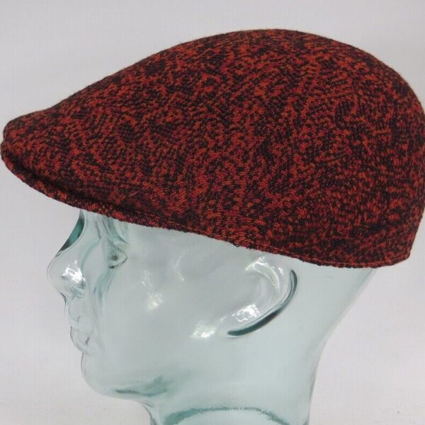 KANGOL Birdseye Maze 507 Flatcap Ivy Cap Gatsby Schiebermütze red velvet NEU