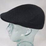 KANGOL Seamless Tropic 507 Flatcap Schiebermütze Ivy Cap Gatsby schwarz NEU