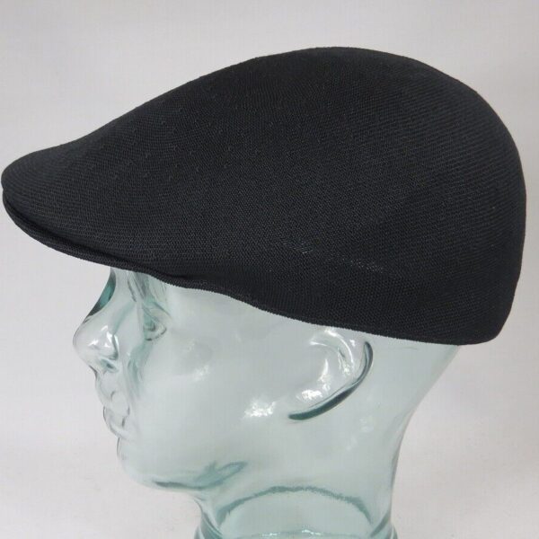 KANGOL Seamless Tropic 507 Flatcap Schiebermütze Ivy Cap Gatsby schwarz NEU