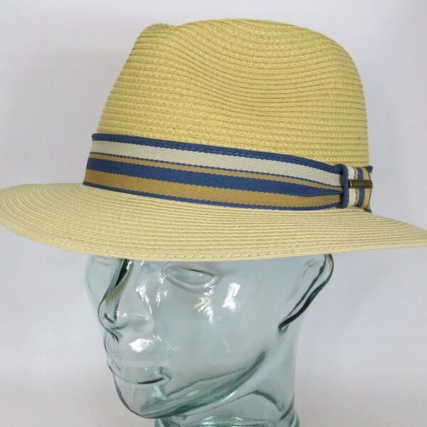 Stetson Traveller Toyo Sommer Hut Strohhut Sonnenhut knautschbar beige Neu