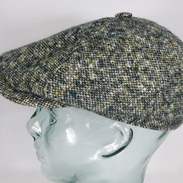 STETSON Brooklin 6-Panel Cap Donegal Mütze Flatcap Schiebermütze NEU