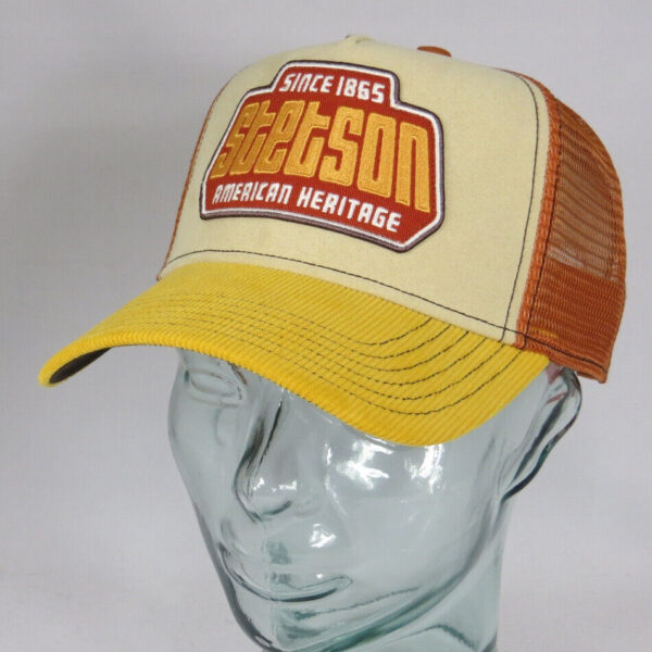 STETSON Trucker Cap Mesh Netz Kappe Mütze BASECAP Brickstone NEU