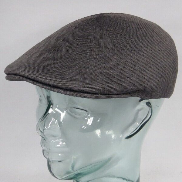 KANGOL Seamless Tropic 507 Flatcap Schiebermütze Ivy Cap Sommer Gatsby grau NEU