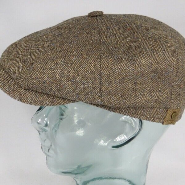 STETSON HATTERAS SILK Flatcap Seide Cap Mütze Schiebermütze Bakerboy 361 NEU