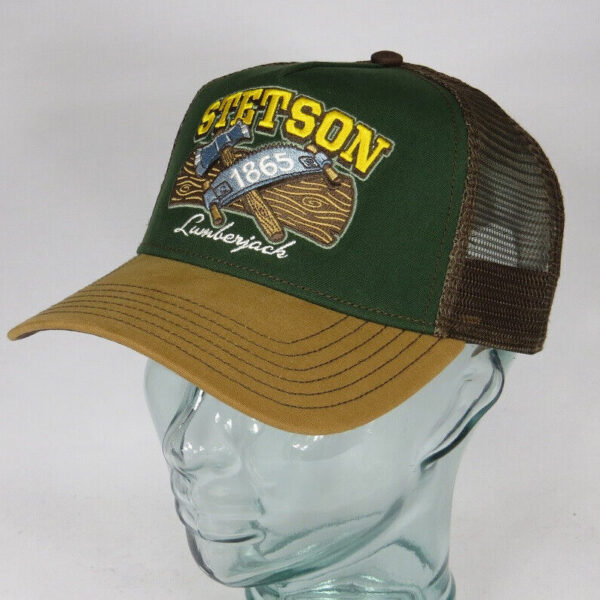 STETSON Trucker Cap Mesh Netz Kappe BASECAP Mütze Lumberjack 7761131 NEU