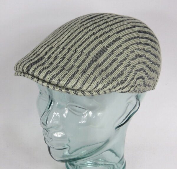 KANGOL CONTOUR Wave 507 Flatcap Ivy Cap Gatsby Schiebermütze Nickel Deep NEU