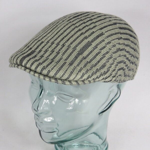 KANGOL CONTOUR Wave 507 Flatcap Ivy Cap Gatsby Schiebermütze Nickel Deep NEU