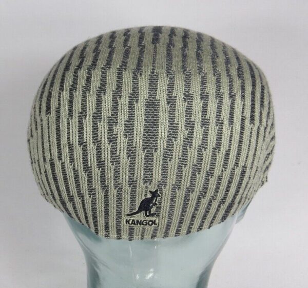 KANGOL CONTOUR Wave 507 Flatcap Ivy Cap Gatsby Schiebermütze Nickel Deep NEU – Bild 3