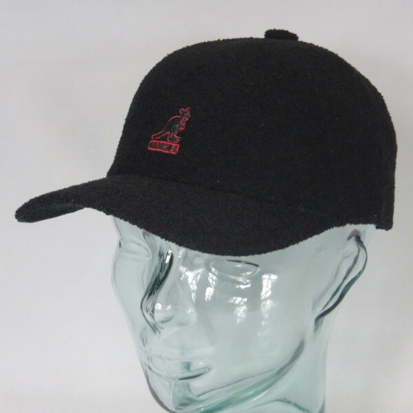 KANGOL ELASTIC SPACECAP Bermuda Basecap Baseball Mütze Cap schwarz NEU