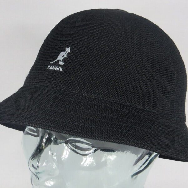 KANGOL TROPIC CASUAL Hut Bucket Hat Bobby schwarz Mütze Sommerhut NEU