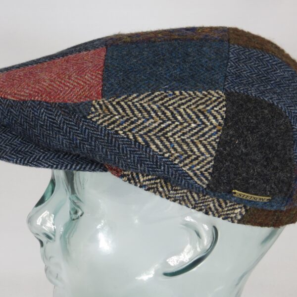 STETSON Belfast Patchwork Flatcap Driver Cap Schiebermütze Schirmmütze