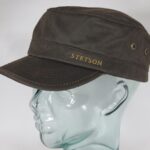 STETSON DATTO LINED gefüttert Armycap Kubacap Cap Mütze Wintermütze braun Neu – Bild 2