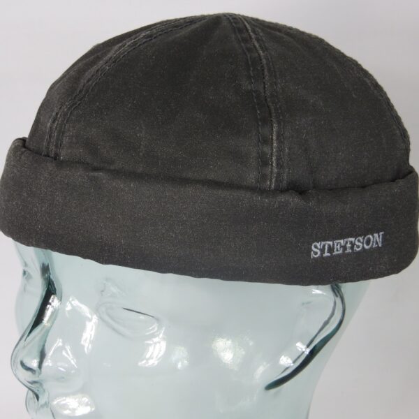 STETSON Dockermütze Skullcap Docker Cap Mütze Sommer  grau NEU