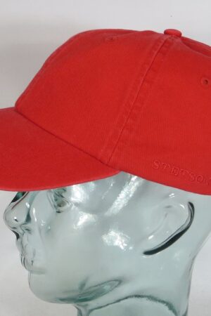 STETSON RECTOR Baseballmütze Cap Mütze Rot Basecap Kappe Baumwolle Sun Guard NEU