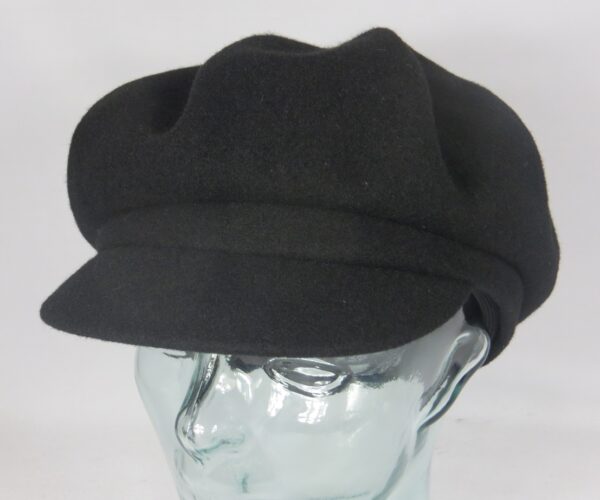 KANGOL WOOL SPITFIRE Ballonmütze Schiebermütze schwarz Mütze Cap Neu