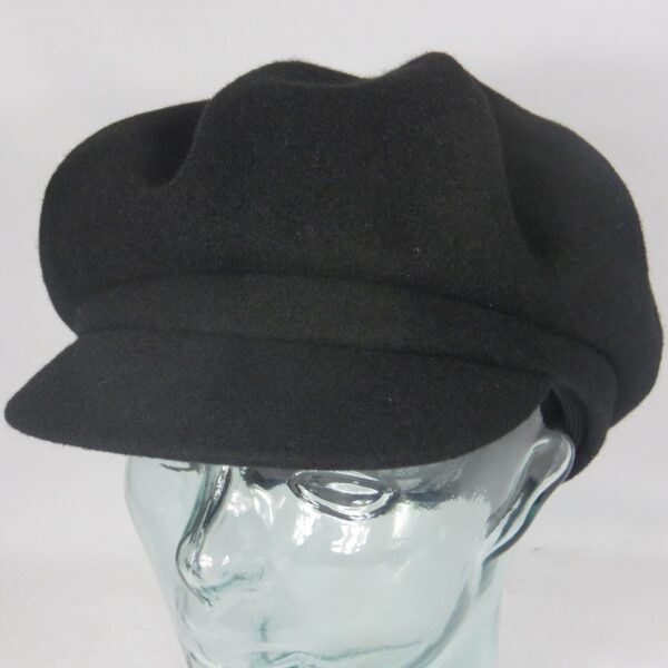 KANGOL WOOL SPITFIRE Ballonmütze Schiebermütze schwarz Mütze Cap Neu