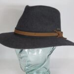 FAUSTMANN Outdoorhut OUTSTRONG anthrazit Hut Traveller Filzhut Outdoor Hat NEU