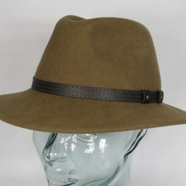 FAUSTMANN Outdoorhut Hut Treckinghut Filzhut Traveller Wollhut beige camel NEU