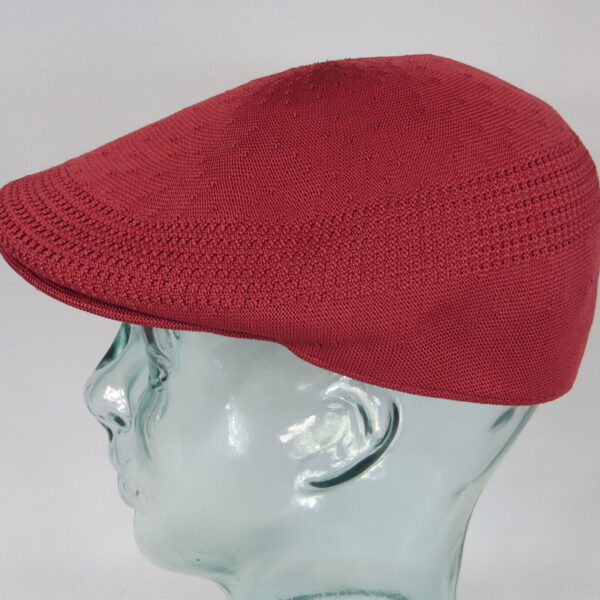 KANGOL TROPIC VENTAIR 507 Flatcap rot red velvet Mütze Ivy Cap Sommer Gatsby Neu