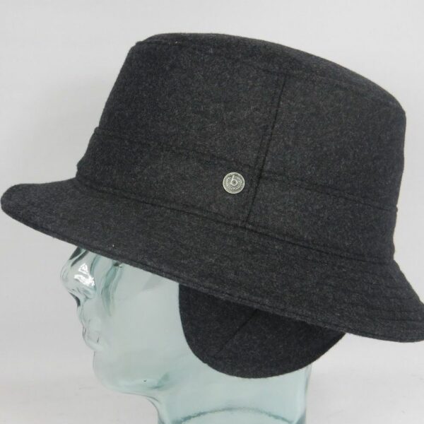 BUGATTI Schlapphut Outdoor Hut Ohrenklappen Windstopper Bucket Hat Winterhut Neu