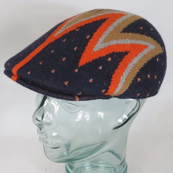 KANGOL Shock Wave 507 Flatcap Ivy Cap Golfcap Gatsby Mütze blau NEU
