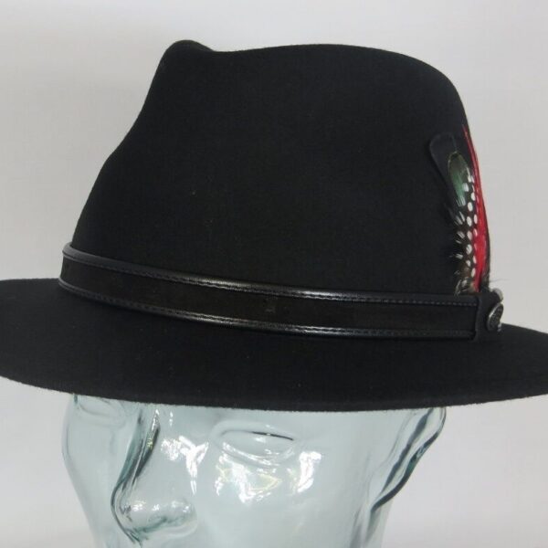 Bugatti Outdoorhut Trekking knautschbar rollbar Filzhut Traveller schwarz Neu