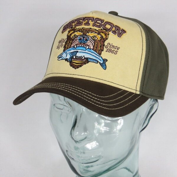 STETSON Trucker Cap Kappe BASECAP Baseball Mütze SNAPBACK Wild Life NEU