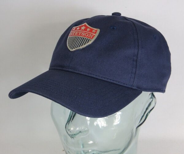 STETSON Baseball Cap Basecap Kappe Mütze blau Baumwolle Trucker 7721105 NEU