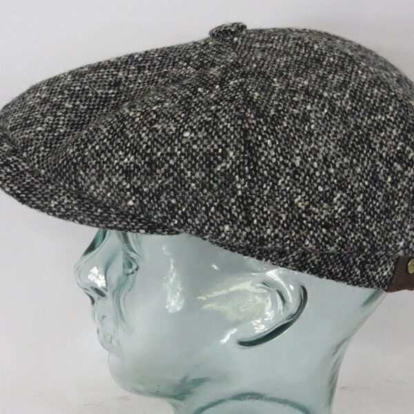 STETSON HATTERAS DONEGAL Flatcap Cap Mütze Schiebermütze Wintermütze Hut 433 NEU