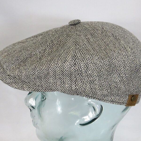 STETSON HATTERAS SILK Flatcap Seide Cap Mütze Schiebermütze Bakerboy 310 NEU