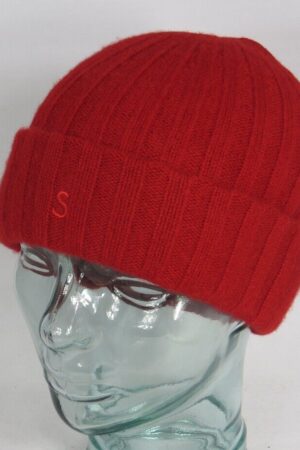 Stetson Surth Strickmütze Beanie 100% Kaschmir rot Cashmere 8539201 Neu