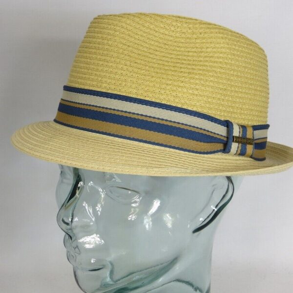 Stetson Trilby Toyo Sommer Hut Strohhut knautschbar beige NEU