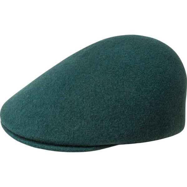 KANGOL Wool 507 SEAMLESS Flatcap Pine grün Wolle Mütze Ivy Cap Gatsby NEU