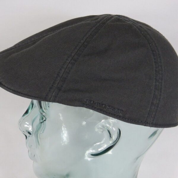 STETSON TEXAS Flatcap Mütze Ivy Cap Cotton Baumwolle Gatsby grau NEU