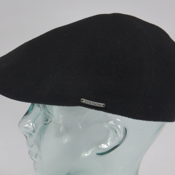 STETSON TEXAS Wool Flatcap Schiebermütze Ivy Cap Gatsby schwarz 6610102 Neu