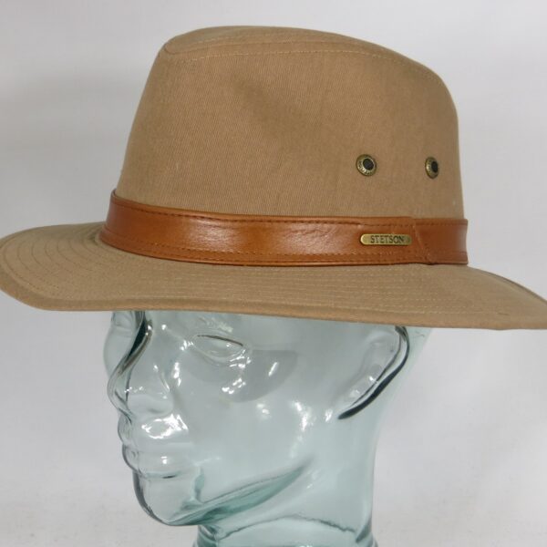 Stetson Ava Traveller Hut Baumwolle Trekking Outdoor Hat Neu