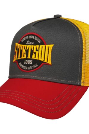 STETSON Trucker Cap Rocking Your World Mesh Netz Kappe Mütze Baseballcap 7761159 Neu