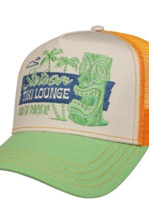 STETSON Trucker Cap Tiki Lounge Netz Mesh Kappe BASEBALLCAP Mütze 7751195 Neu