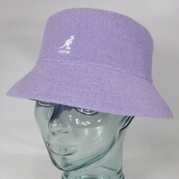 Kangol Bermuda Bucket Hat Fischerhut Frottee Hut lavendel NEU