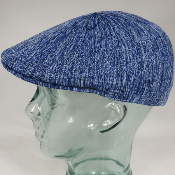 Kangol Color Burst Ventair 507 Flatcap Ivy Cap Gatsby Schiebermütze blau Neu