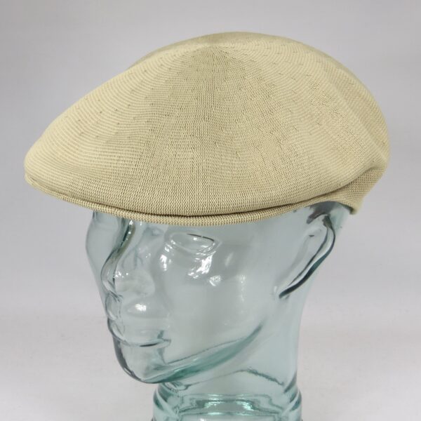 Kangol Tropic 504 Flatcap Cap Mütze Schiebermütze Schirmmütze beige NEU